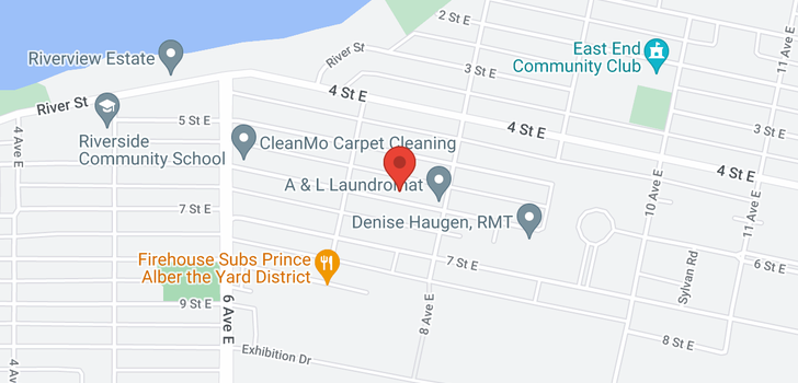 map of 718 6th ST E